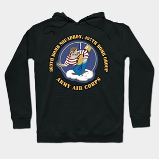 869th Bomb Squadron, 497th Bomb Group X 300 Hoodie